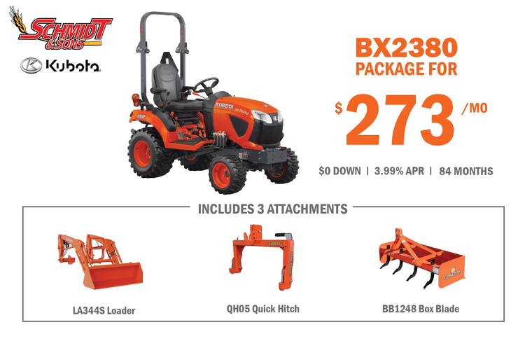 Kubota BX2380 Package